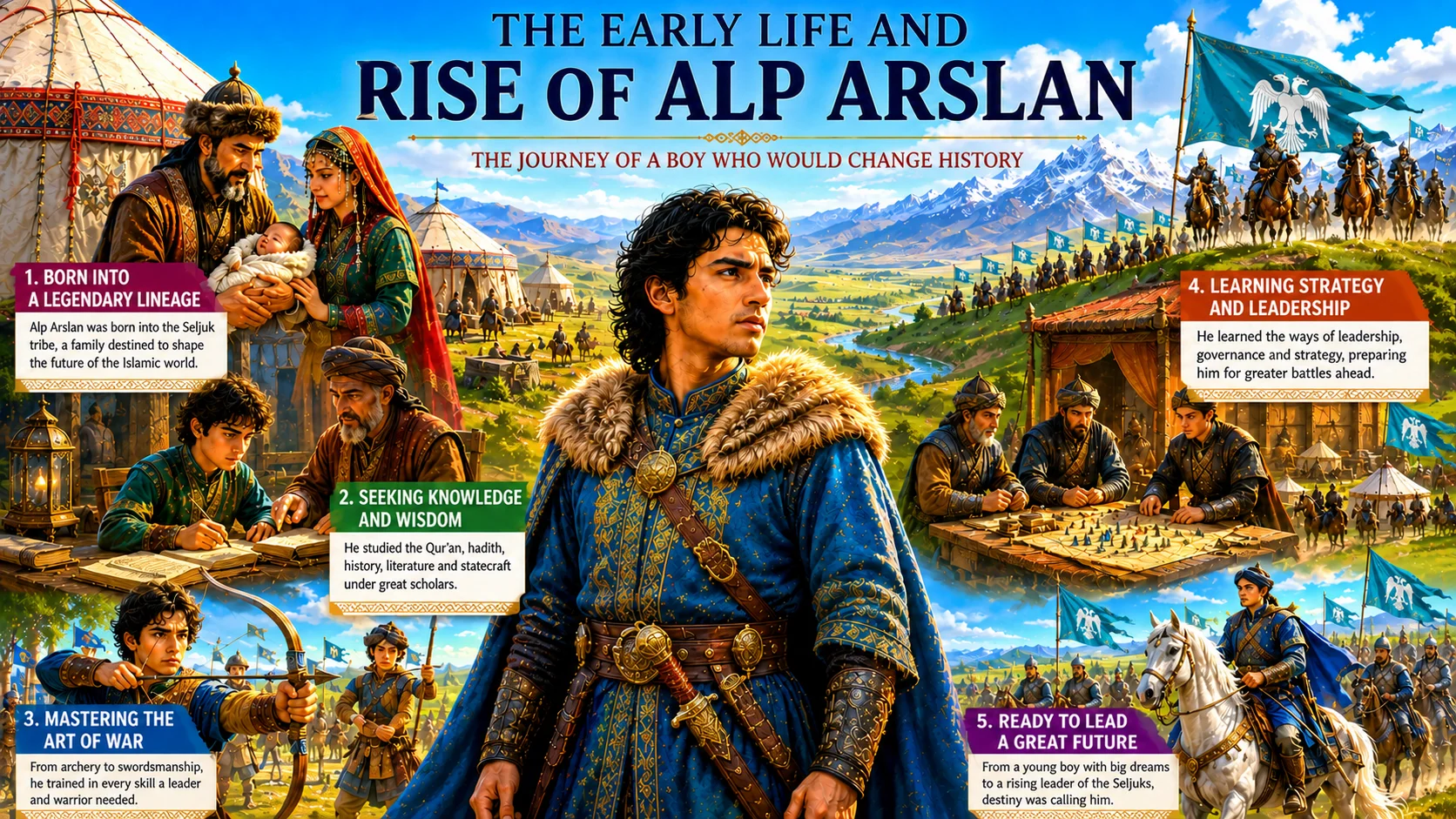 The Early Life and Rise of Alp Arslan